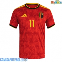 Camisa de time de futebol Bélgica Jeremy Doku #11 Replicas 1º Equipamento Mundo 2026 Manga Curta